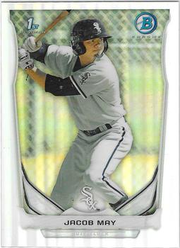 2014 Bowman - Chrome Prospects Refractors #BCP3 Jacob May Front