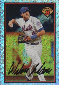 2014 Bowman - 1989 Bowman is Back Silver Diamond Refractor #89BIB-WF Wilmer Flores Front