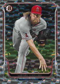 2014 Bowman - Silver Ice #161 Jered Weaver Front