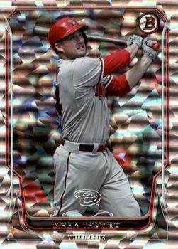 2014 Bowman - Silver Ice #191 Mark Trumbo Front