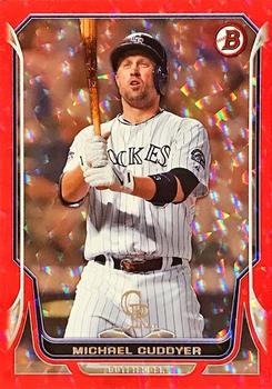 2014 Bowman - Red Ice #122 Michael Cuddyer Front
