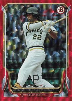 2014 Bowman - Red Ice #150 Andrew McCutchen Front