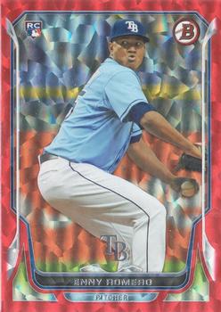 2014 Bowman - Red Ice #217 Enny Romero Front