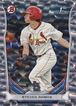 2014 Bowman - Prospects Silver Ice #BP102 Steven Ramos Front
