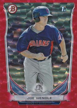 2014 Bowman - Prospects Red Ice #BP110 Joe Wendle Front