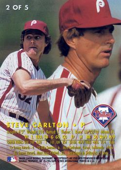 1996 Philadelphia Phillies All-Star Game Fan Fest #2 Steve Carlton Back