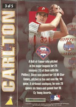1996 Philadelphia Phillies All-Star Game Fan Fest #3 Steve Carlton Back