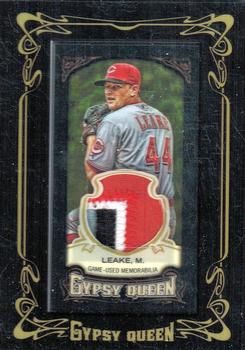 2014 Topps Gypsy Queen - Mini Relics Black #GMR-ML Mike Leake Front