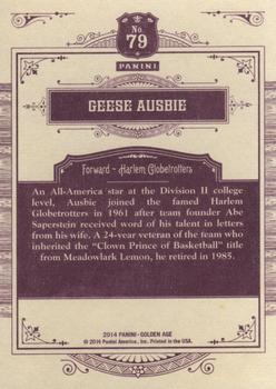2014 Panini Golden Age #79 Geese Ausbie Back