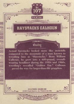 2014 Panini Golden Age #107 Haystacks Calhoun Back
