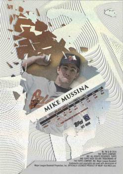 2014 Topps High Tek #HT-MM Mike Mussina Back