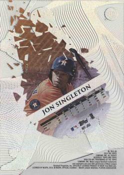 2014 Topps High Tek #HT-JSI Jon Singleton Back