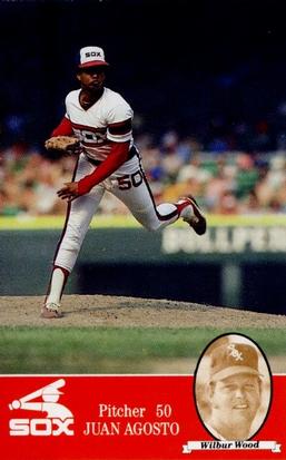 1985 Coke Chicago White Sox #NNO Juan Agosto / Wilbur Wood Front