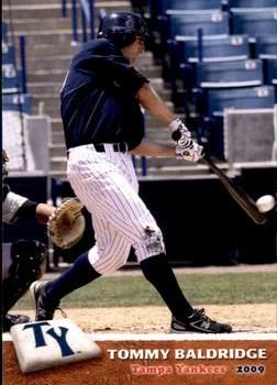 2009 Grandstand Tampa Yankees #NNO1 Tommy Baldridge Front