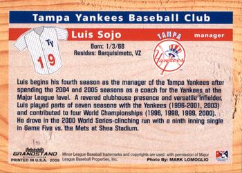 2013 Tampa Yankees Luis Sojo – Go Sports Cards