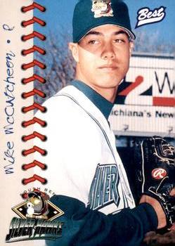 1997 Best South Bend Silver Hawks #19 Mike McCutcheon Front