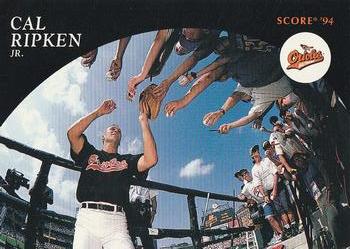1994 Score Burger King Cal Ripken Jr. #5 Cal Ripken Jr. Front