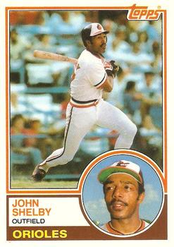 1983 Topps Traded #102T John Shelby Front
