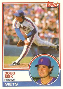1983 Topps Traded #105T Doug Sisk Front