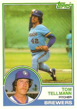 1983 Topps Traded #109T Tom Tellmann Front