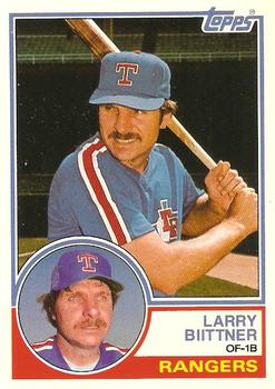 1983 Topps Traded #10T Larry Biittner Front