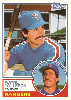1983 Topps Traded #114T Wayne Tolleson Front