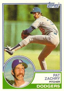 1983 Topps Traded #131T Pat Zachry Front