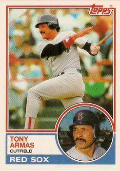 1983 Topps Traded #4T Tony Armas Front