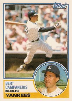 1983 Topps Traded #18T Bert Campaneris Front