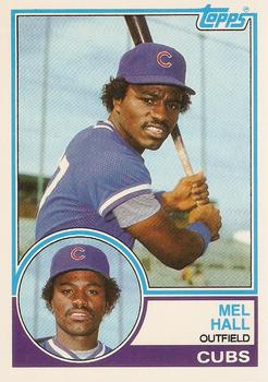 1983 Topps Traded #39T Mel Hall Front