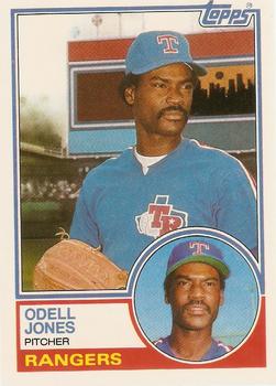 1983 Topps Traded #50T Odell Jones Front