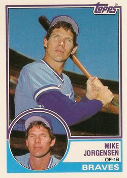 1983 Topps Traded #51T Mike Jorgensen Front