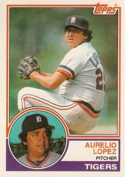 1983 Topps Traded #63T Aurelio Lopez Front