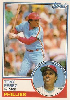 1983 Topps Traded #85T Tony Perez Front