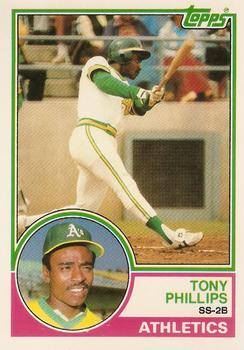 1983 Topps Traded #87T Tony Phillips Front