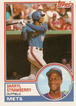 1983 Topps Traded #108T Darryl Strawberry Front