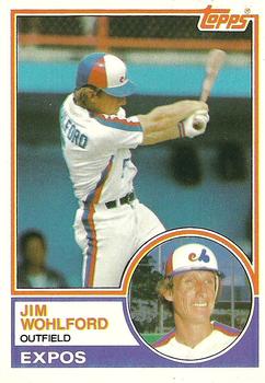 1983 Topps Traded #128T Jim Wohlford Front