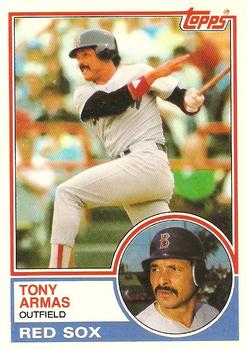 1983 Topps Traded #4T Tony Armas Front
