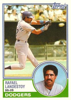 1983 Topps Traded #59T Rafael Landestoy Front