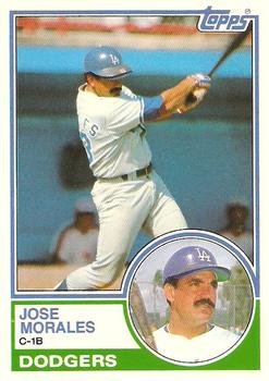 1983 Topps Traded #75T Jose Morales Front
