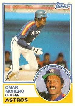 1983 Topps Traded #76T Omar Moreno Front