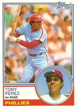1983 Topps Traded #85T Tony Perez Front