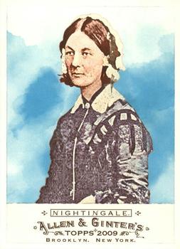 2009 Topps Allen & Ginter #33 Florence Nightingale Front