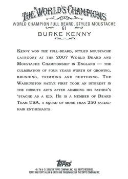 2009 Topps Allen & Ginter #61 Burke Kenny Back