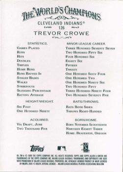2009 Topps Allen & Ginter #126 Trevor Crowe Back