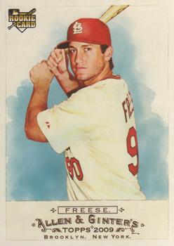 2009 Topps Allen & Ginter #177 David Freese Front