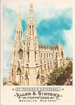 2009 Topps Allen & Ginter #209 St. Patrick's Cathedral Front