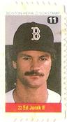 1983 Boston Herald SoxStamps #11 Ed Jurak Front