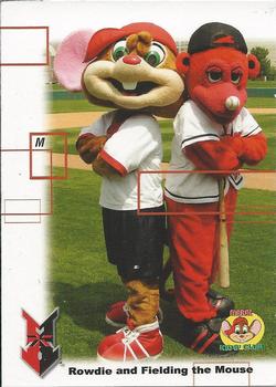 2005 Choice Marsh Kid's Club Indianapolis Indians #1 Rowdie / Fielding the Mouse Front