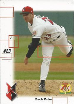 2005 Choice Marsh Kid's Club Indianapolis Indians #3 Zach Duke Front
